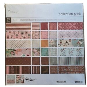 Basic Grey BLUSH 12 x 12 Collection Pack Contains 20pcs *RETIRED* *RARE*